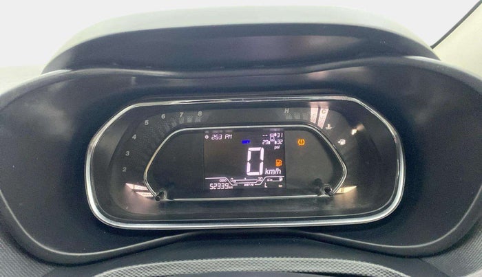 2021 Tata NEXON XZ PLUS PETROL SUNROOF, Petrol, Manual, 52,338 km, Odometer Image
