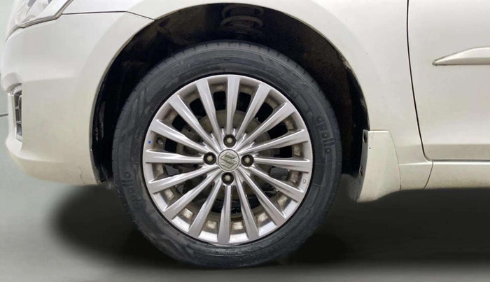 2018 Maruti Ciaz ALPHA 1.4 PETROL, Petrol, Manual, 93,371 km, Left Front Wheel