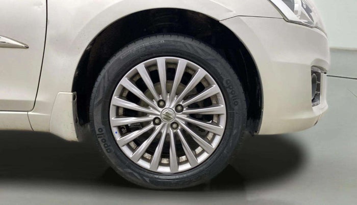 2018 Maruti Ciaz ALPHA 1.4 PETROL, Petrol, Manual, 93,371 km, Right Front Wheel