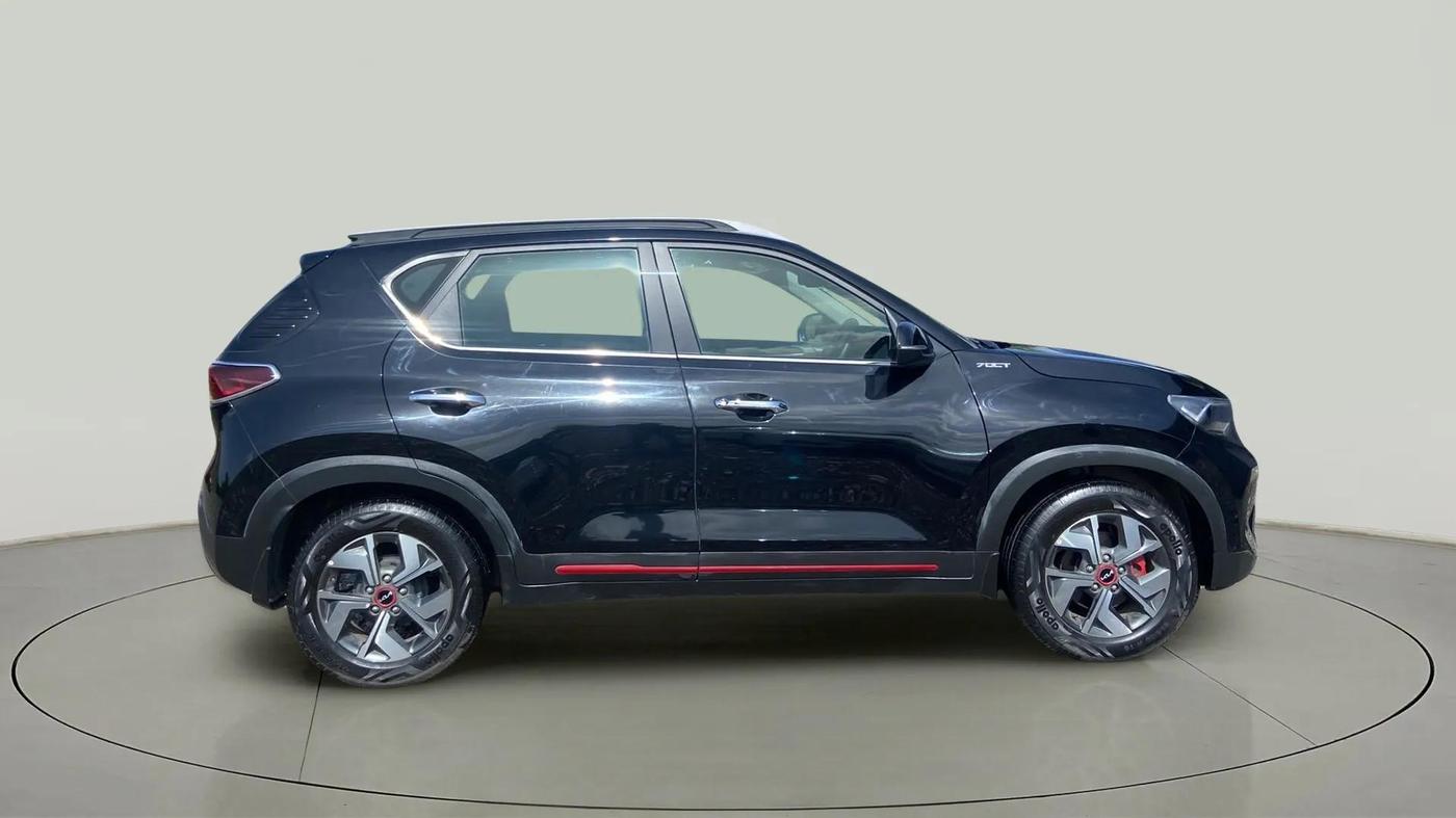 2023 KIA SONET GTX PLUS 1.0 TURBO PETROL DCT, Petrol, Automatic, 9,458 km, Right Side View