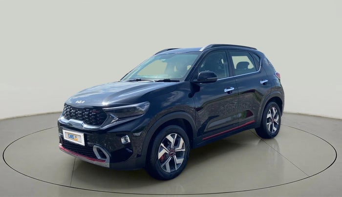 2023 KIA SONET GTX PLUS 1.0 TURBO PETROL DCT, Petrol, Automatic, 9,441 km, Left Front Diagonal