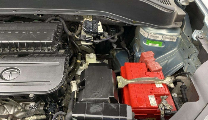 2021 Tata PUNCH ACCOMPLISHED AMT, Petrol, Automatic, 34,917 km, Engine View - Left