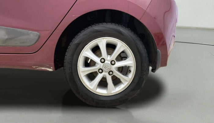 2014 Hyundai Grand i10 ASTA AT 1.2 KAPPA VTVT, Petrol, Automatic, 31,311 km, Left Rear Wheel
