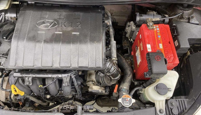 2014 Hyundai Grand i10 ASTA AT 1.2 KAPPA VTVT, Petrol, Automatic, 31,311 km, Engine View - Left
