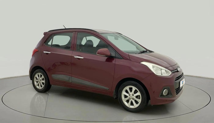 2014 Hyundai Grand i10 ASTA AT 1.2 KAPPA VTVT, Petrol, Automatic, 31,311 km, Right Front Diagonal