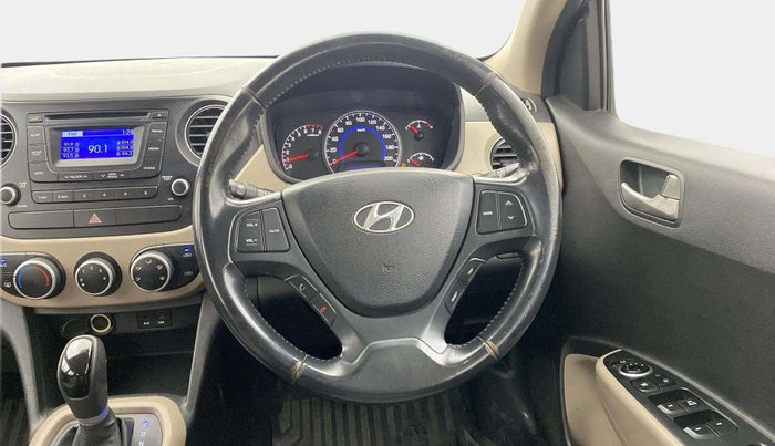 2014 Hyundai Grand i10 ASTA AT 1.2 KAPPA VTVT, Petrol, Automatic, 31,311 km, Steering Wheel Close Up