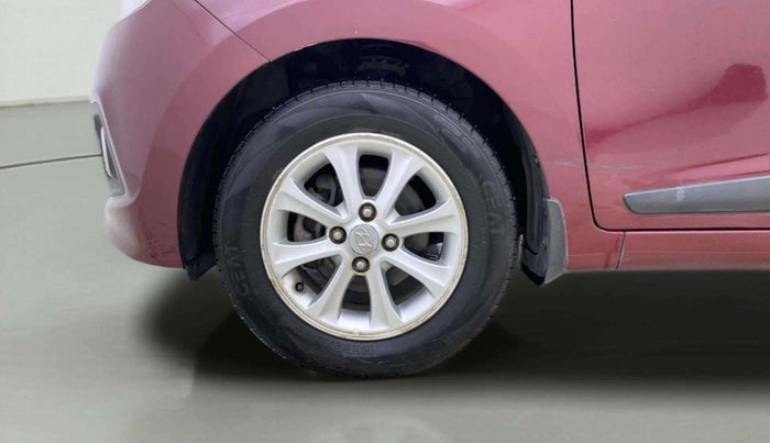 2014 Hyundai Grand i10 ASTA AT 1.2 KAPPA VTVT, Petrol, Automatic, 31,311 km, Left Front Wheel