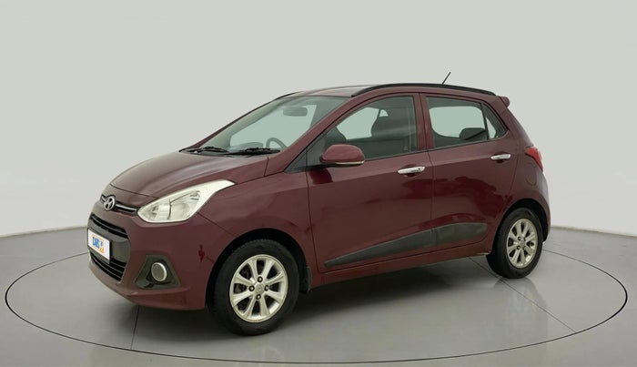 2014 Hyundai Grand i10 ASTA AT 1.2 KAPPA VTVT, Petrol, Automatic, 31,311 km, Left Front Diagonal