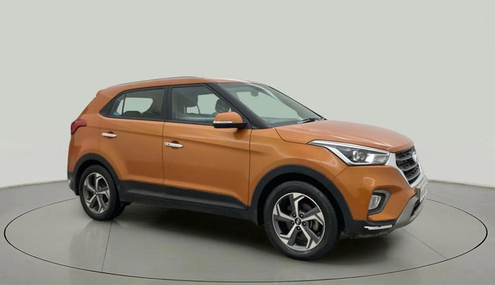 2018 Hyundai Creta SX (O) 1.6 PETROL, CNG, Manual, 43,033 km, Right Front Diagonal