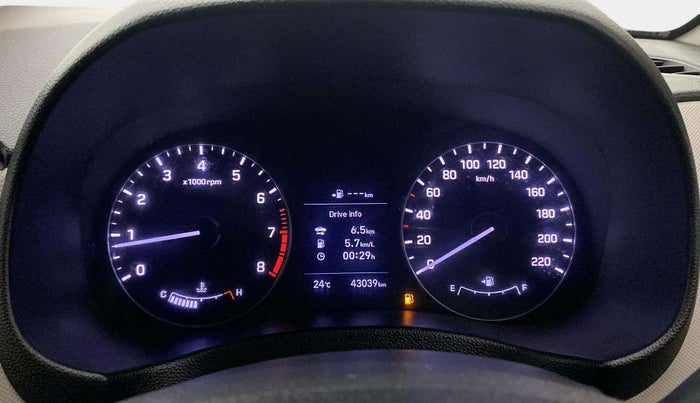 2018 Hyundai Creta SX (O) 1.6 PETROL, CNG, Manual, 43,033 km, Odometer Image