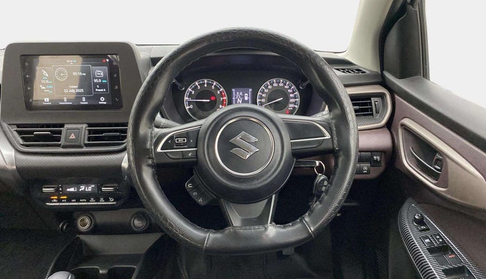 2023 Maruti FRONX DELTA PLUS 1.2L AGS, Petrol, Automatic, 15,501 km, Steering Wheel Close Up