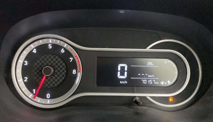 2022 Hyundai GRAND I10 NIOS SPORTZ 1.2 KAPPA VTVT, Petrol, Manual, 70,157 km, Odometer Image