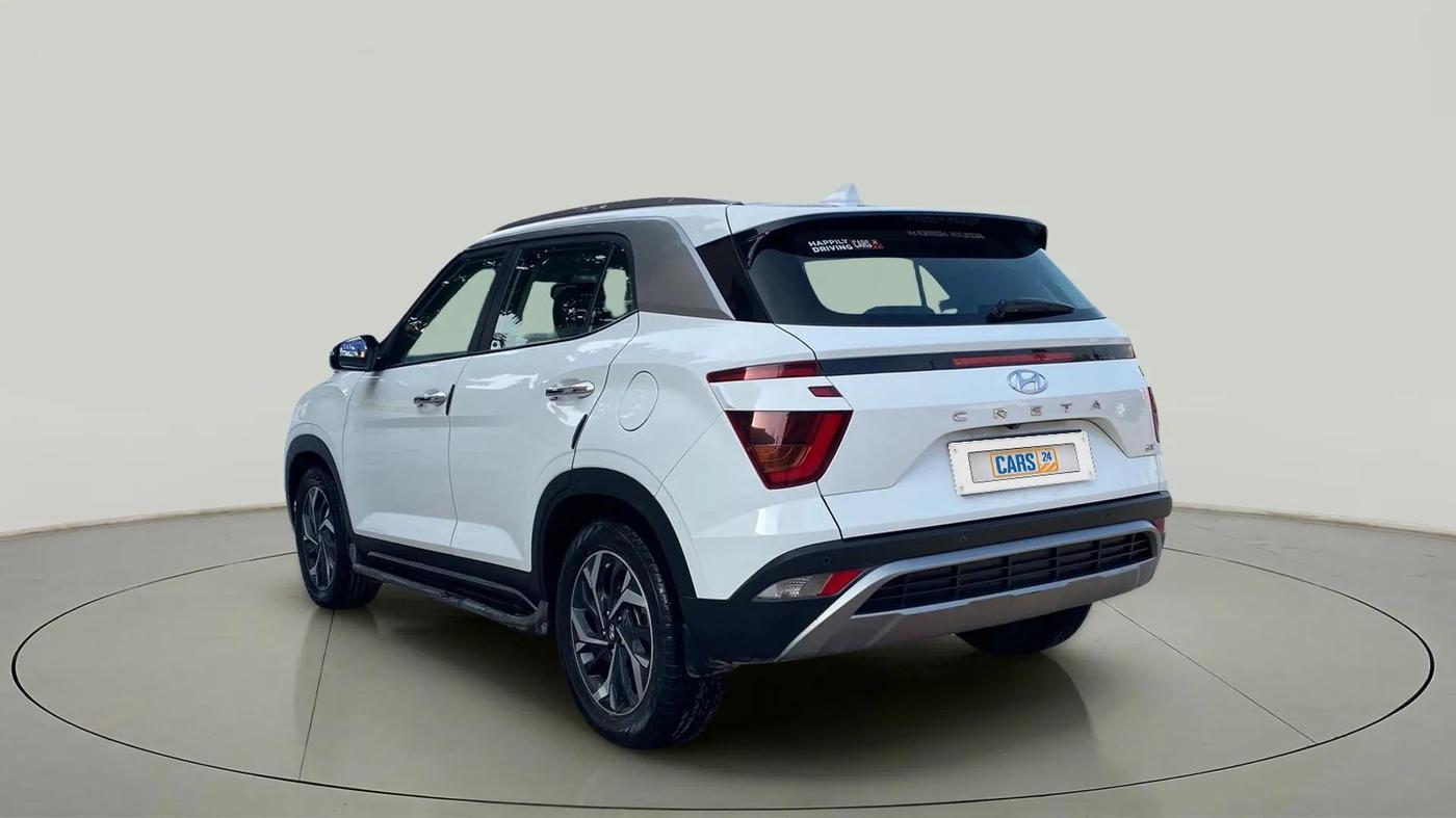 2021 Hyundai Creta SX (O) IVT 1.5 PETROL, Petrol, Automatic, 33,959 km, Left Back Diagonal