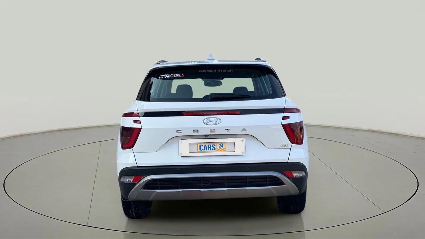 2021 Hyundai Creta SX (O) IVT 1.5 PETROL, Petrol, Automatic, 33,959 km, Back/Rear