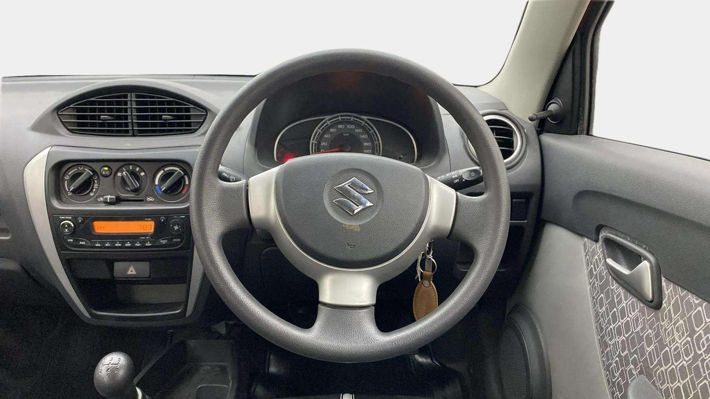 2019 Maruti Alto 800 VXI, Petrol, Manual, 34,378 km, Steering Wheel Close Up