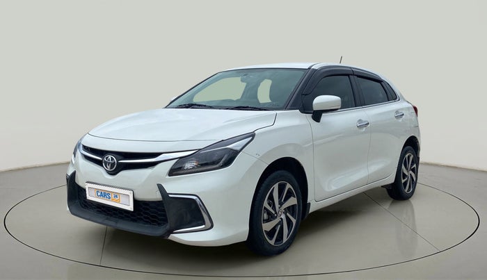 2023 Toyota Glanza G AMT, Petrol, Automatic, 34,505 km, Left Front Diagonal