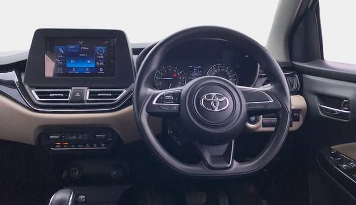 2023 Toyota Glanza G AMT, Petrol, Automatic, 34,505 km, Steering Wheel Close Up