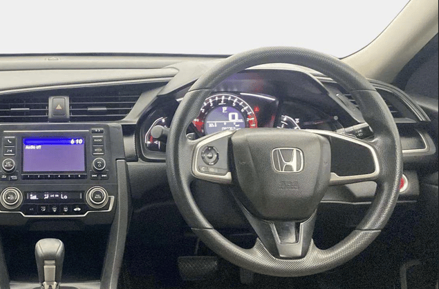 2019 Honda Civic 1.8L I-VTEC V CVT, Petrol, Automatic, 83,755 km, Steering Wheel Close Up