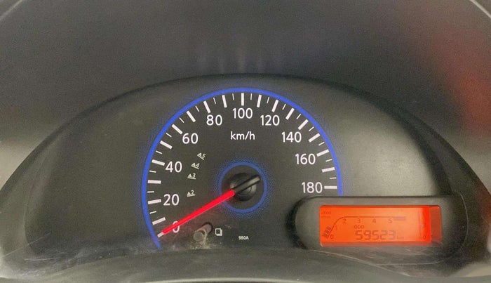 2015 Datsun Go T, Petrol, Manual, 59,526 km, Odometer Image