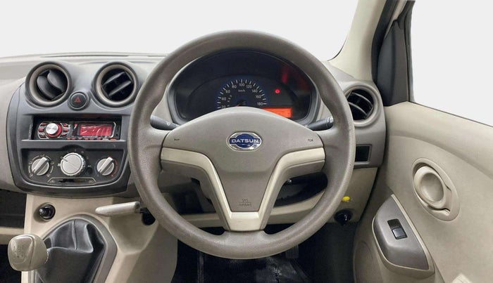2015 Datsun Go T, Petrol, Manual, 59,526 km, Steering Wheel Close Up