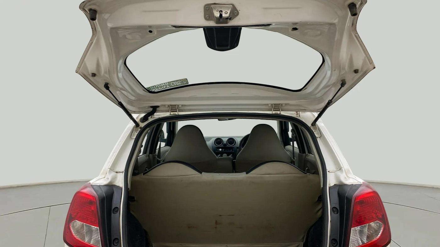 2015 Datsun Go T, Petrol, Manual, 59,526 km, Boot Inside