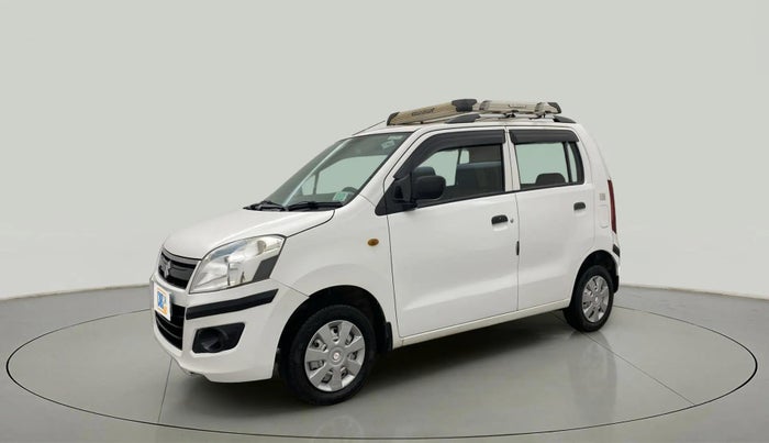 2015 Maruti Wagon R 1.0 LXI CNG, CNG, Manual, 1,24,620 km, Left Front Diagonal