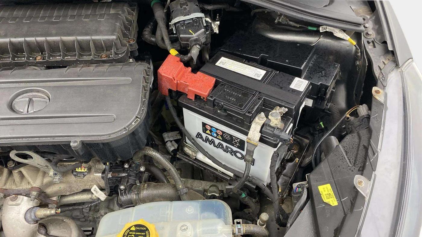2022 Tata TIGOR XZ PLUS PETROL, Petrol, Manual, 12,394 km, Engine View - Left