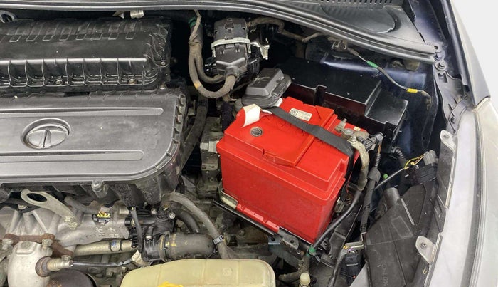 2021 Tata TIGOR XZA PLUS PETROL, Petrol, Automatic, 28,817 km, Engine View - Left