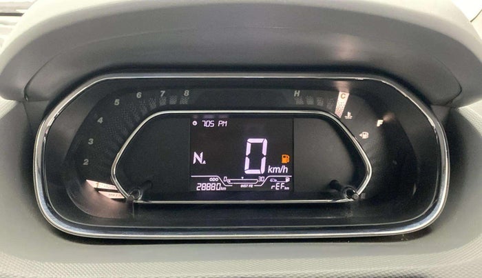 2021 Tata TIGOR XZA PLUS PETROL, Petrol, Automatic, 28,817 km, Odometer Image