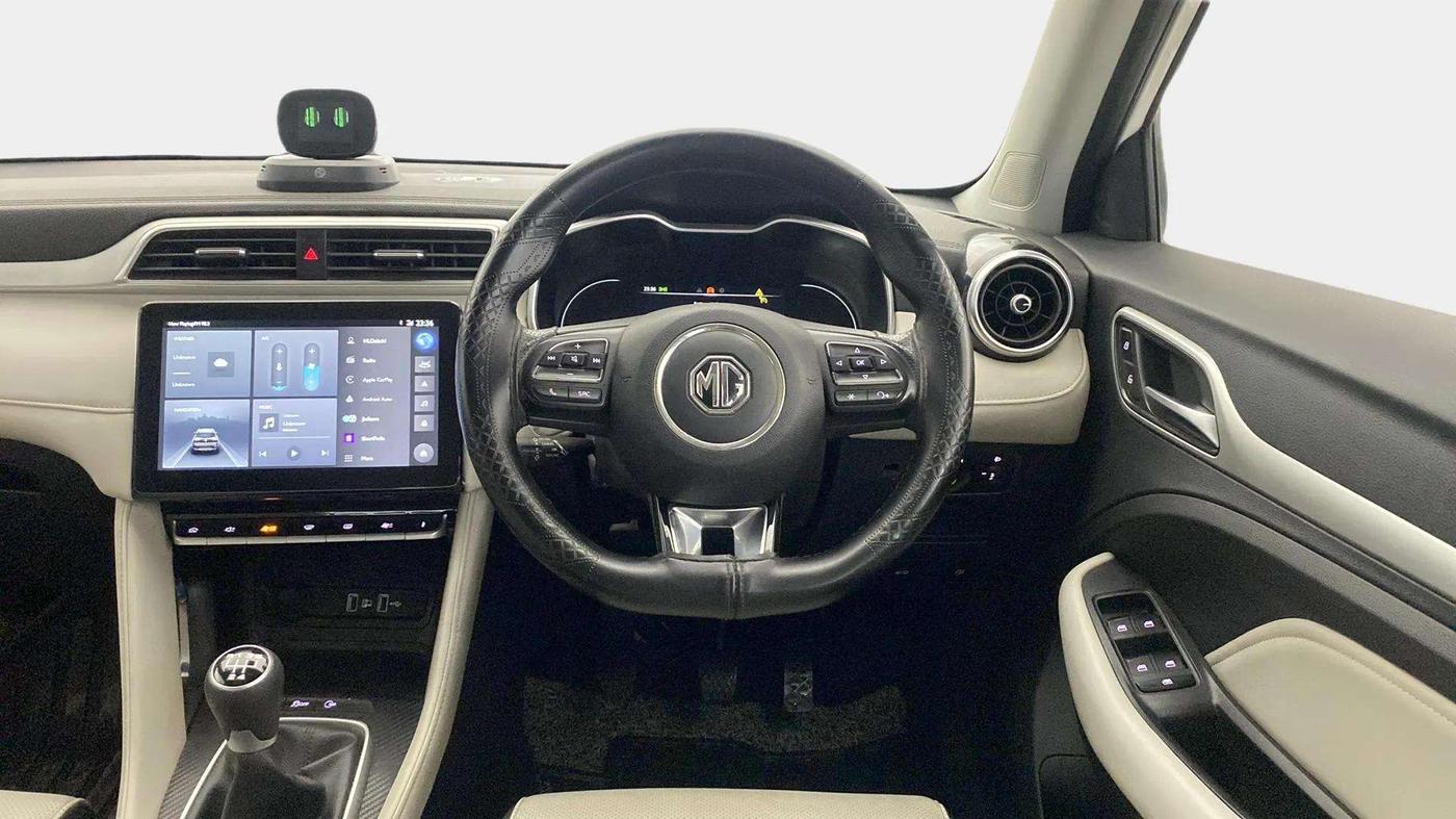 2022 MG ASTOR SHARP 1.5 MT, Petrol, Manual, 70,232 km, Steering Wheel Close Up