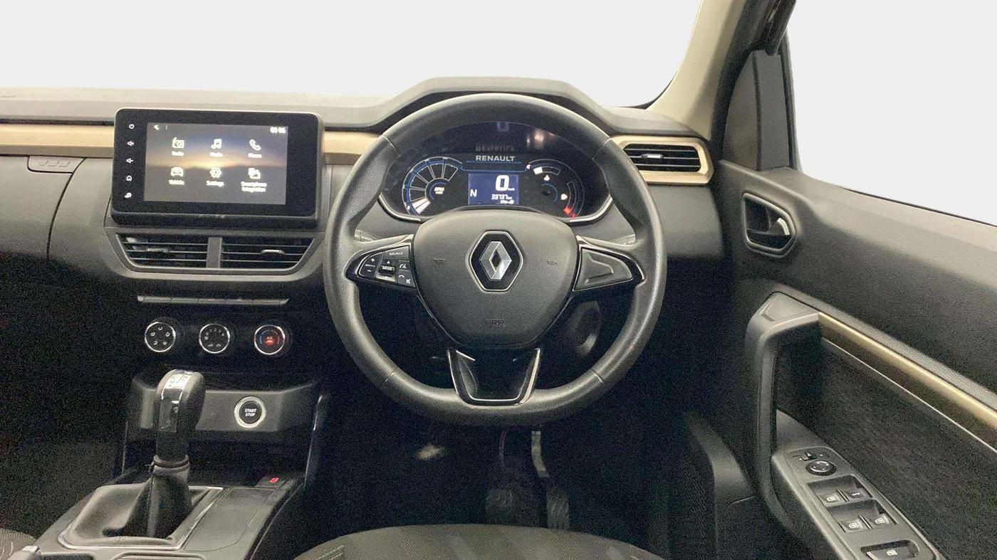 2023 Renault Kiger RXT (O) AMT, Petrol, Automatic, 33,673 km, Steering Wheel Close Up