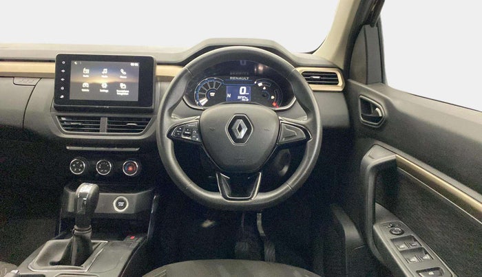 2023 Renault Kiger RXT (O) AMT, Petrol, Automatic, 33,673 km, Steering Wheel Close Up