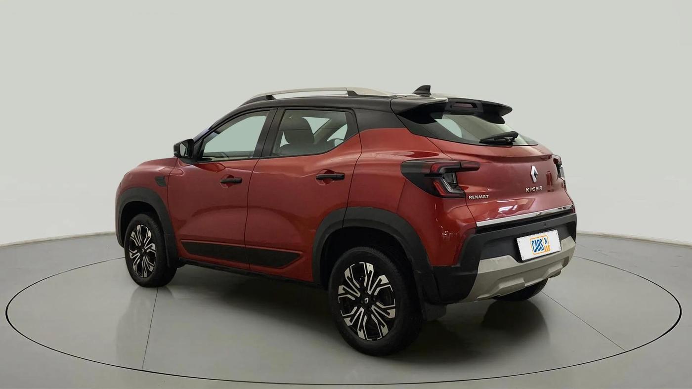 2023 Renault Kiger RXT (O) AMT, Petrol, Automatic, 33,673 km, Left Back Diagonal