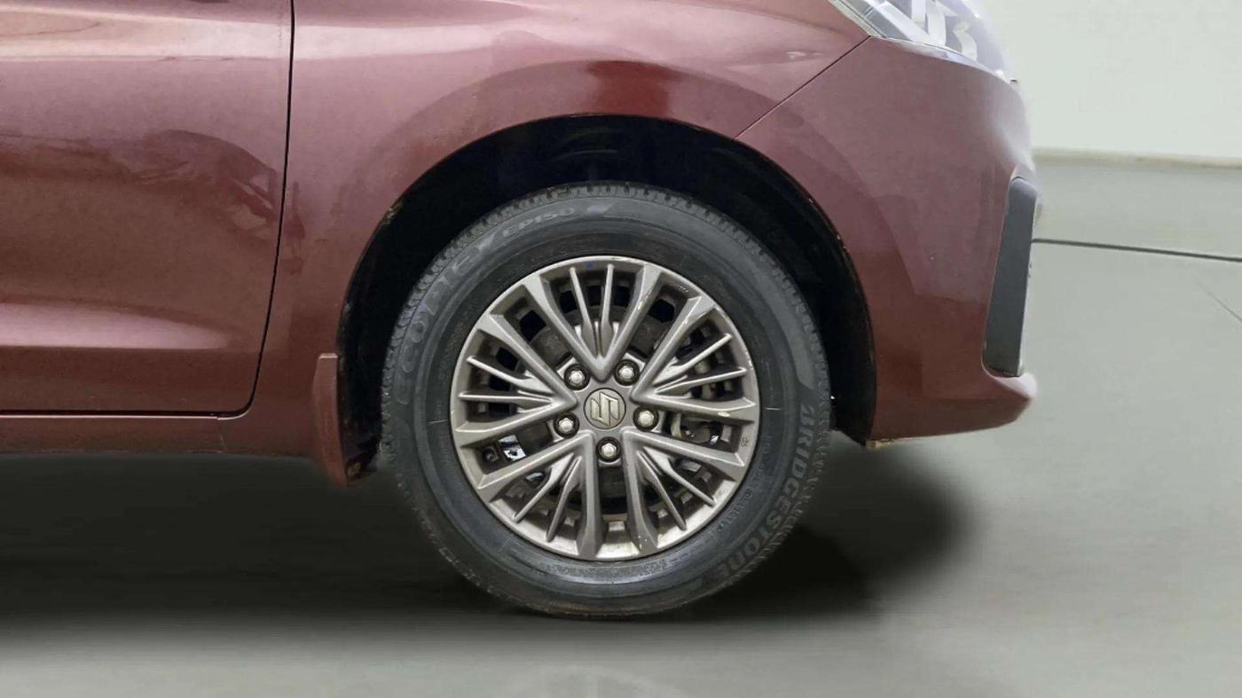 2019 Maruti Ertiga ZXI AT SHVS, Petrol, Automatic, 66,052 km, Right Front Wheel