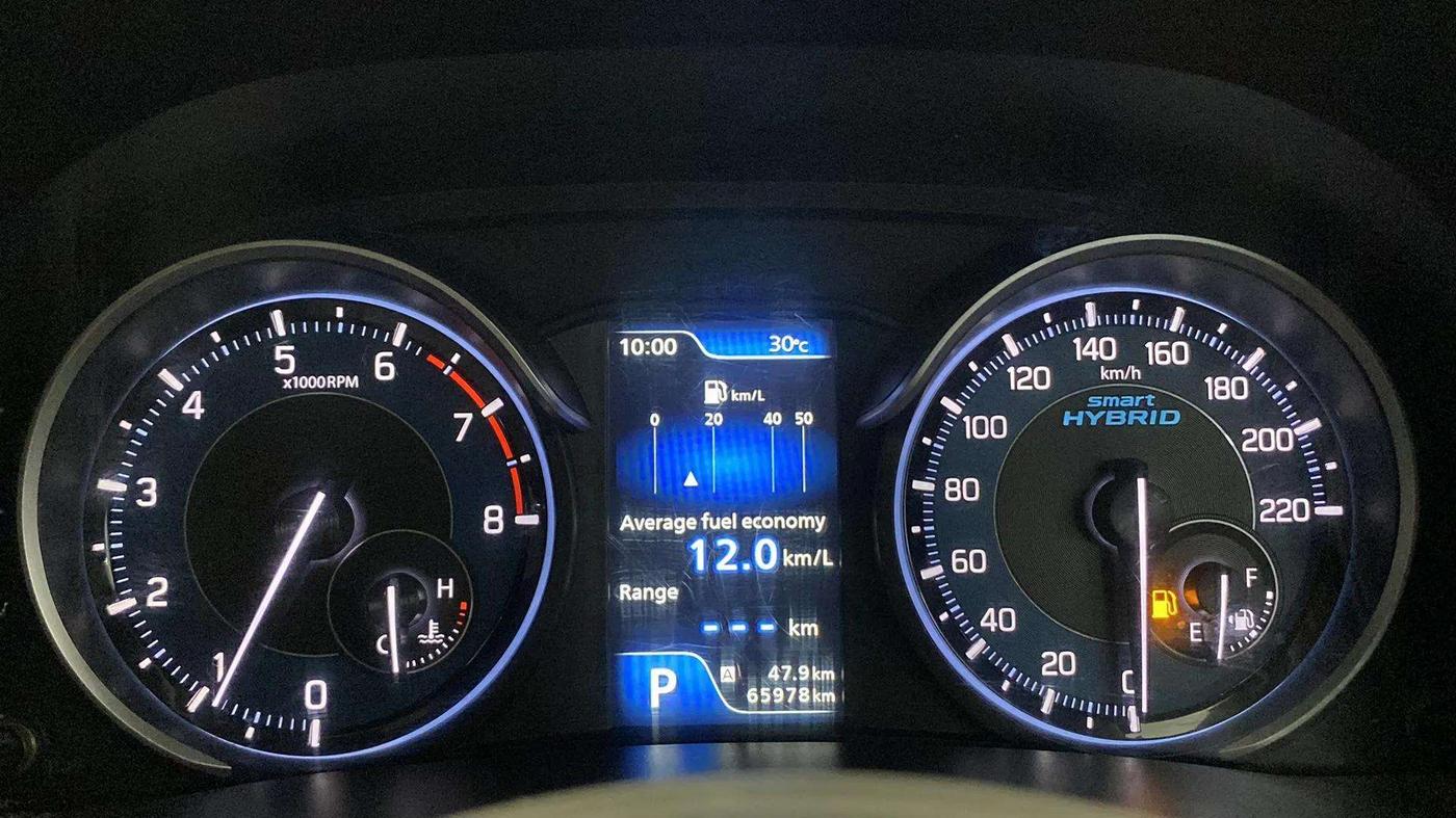 2019 Maruti Ertiga ZXI AT SHVS, Petrol, Automatic, 66,052 km, Odometer Image