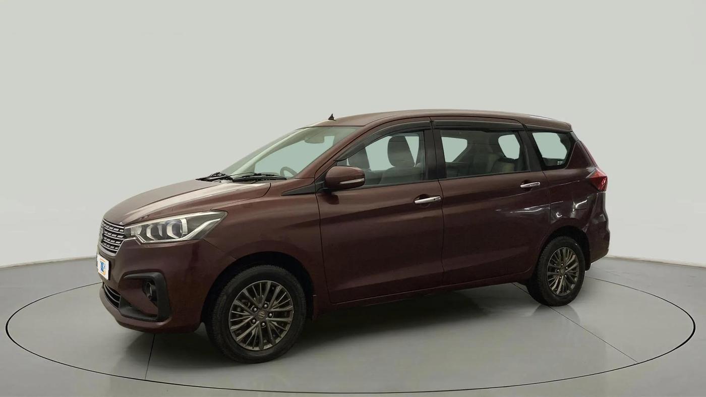 2019 Maruti Ertiga ZXI AT SHVS, Petrol, Automatic, 66,052 km, Left Front Diagonal