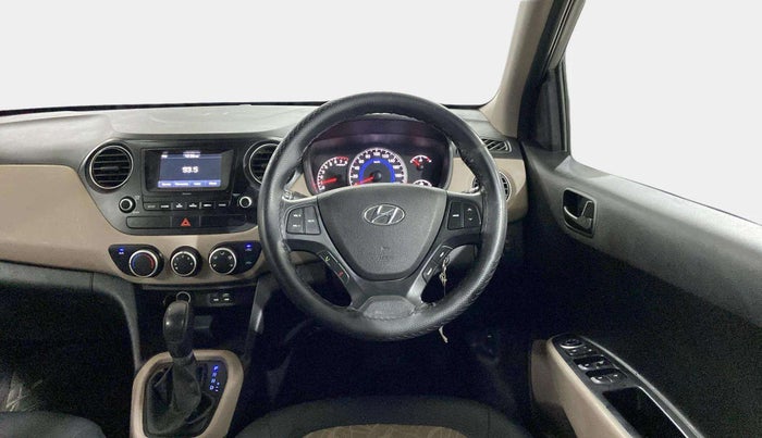 2018 Hyundai Grand i10 MAGNA AT 1.2 KAPPA VTVT, CNG, Automatic, 47,906 km, Steering Wheel Close Up