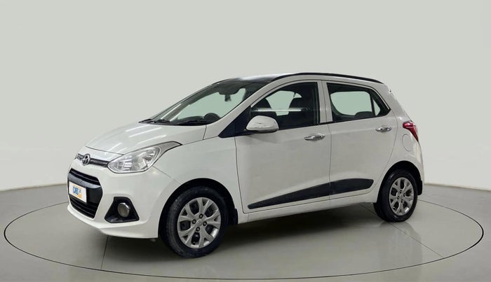 2014 Hyundai Grand i10 SPORTZ 1.2 KAPPA VTVT, Petrol, Manual, 48,385 km, Left Front Diagonal