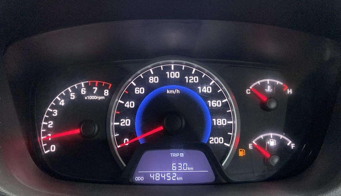 2014 Hyundai Grand i10 SPORTZ 1.2 KAPPA VTVT, Petrol, Manual, 48,385 km, Odometer Image