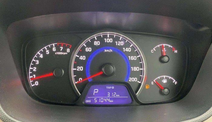 2016 Hyundai Grand i10 ASTA (O) AT 1.2 KAPPA VTVT, Petrol, Automatic, 51,102 km, Odometer Image