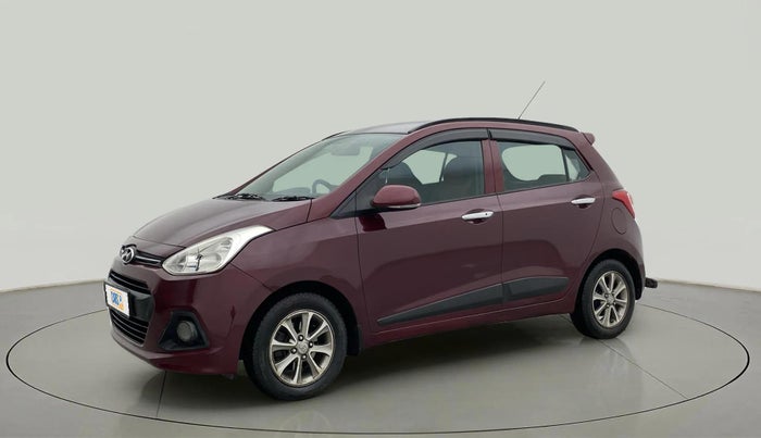 2016 Hyundai Grand i10 ASTA (O) AT 1.2 KAPPA VTVT, Petrol, Automatic, 51,102 km, Left Front Diagonal