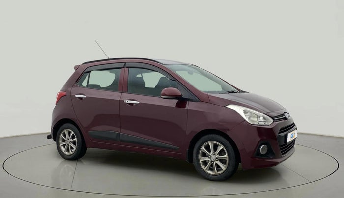 2016 Hyundai Grand i10 ASTA (O) AT 1.2 KAPPA VTVT, Petrol, Automatic, 51,102 km, Right Front Diagonal