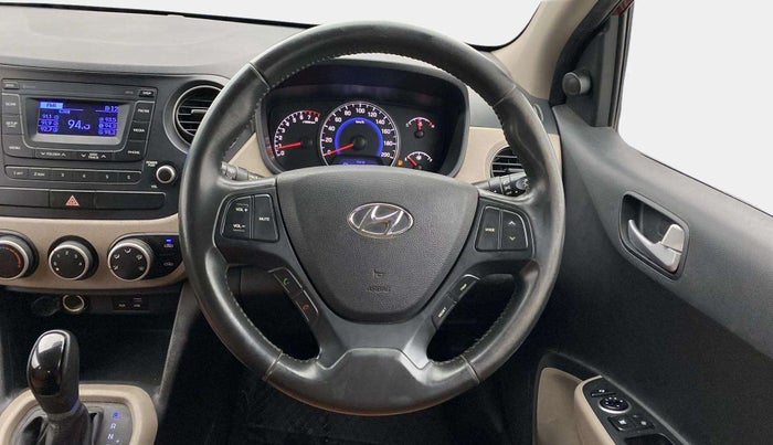 2016 Hyundai Grand i10 ASTA (O) AT 1.2 KAPPA VTVT, Petrol, Automatic, 51,102 km, Steering Wheel Close Up