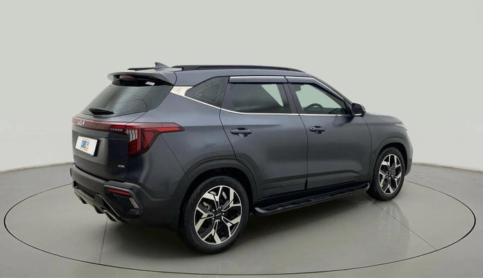 2023 KIA SELTOS  X LINE 1.5 TURBO PETROL DCT, Petrol, Automatic, 25,645 km, Right Back Diagonal