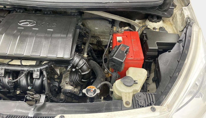 2018 Hyundai Grand i10 SPORTZ 1.2 KAPPA VTVT, Petrol, Manual, 1,32,724 km, Engine View - Left