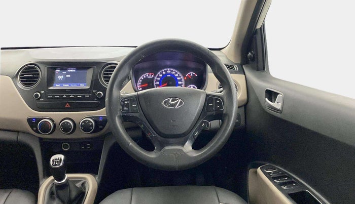 2018 Hyundai Grand i10 SPORTZ 1.2 KAPPA VTVT, Petrol, Manual, 1,32,724 km, Steering Wheel Close Up