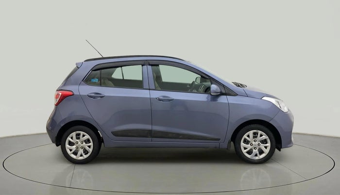2017 Hyundai Grand i10 SPORTZ (O) 1.2 KAPPA VTVT, Petrol, Manual, 66,936 km, Right Side View