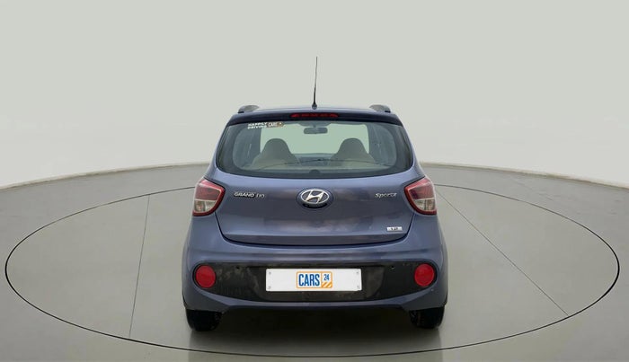2017 Hyundai Grand i10 SPORTZ (O) 1.2 KAPPA VTVT, Petrol, Manual, 66,936 km, Back/Rear