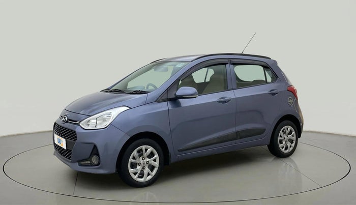 2017 Hyundai Grand i10 SPORTZ (O) 1.2 KAPPA VTVT, Petrol, Manual, 66,936 km, Left Front Diagonal