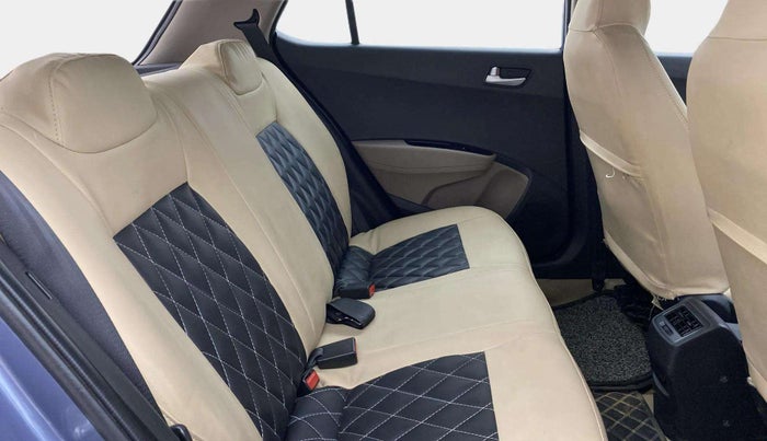 2017 Hyundai Grand i10 SPORTZ (O) 1.2 KAPPA VTVT, Petrol, Manual, 66,936 km, Right Side Rear Door Cabin